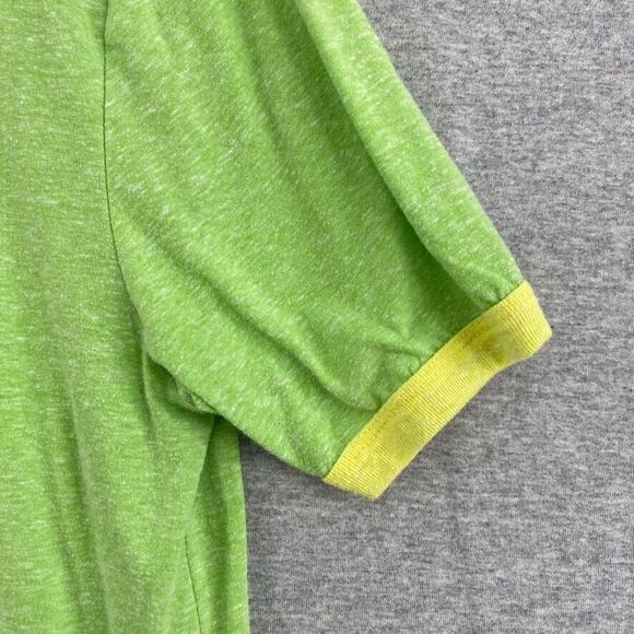 Coca Cola Tshirt Mens Small (34/36) Green Yellow Tee Short Sleeve Mello Yellow - Picture 5 of 9
